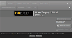 Desktop Screenshot of huret-graphy.com
